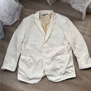 Elegant Cream Blazer for Men